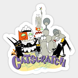 Catscratch Sticker